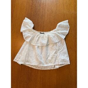 Express S White Blouse
